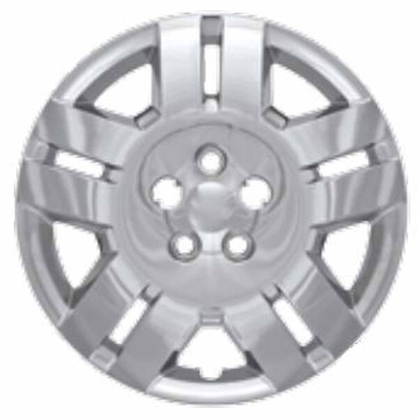 Coast2Coast 17", 5 Split Spoke, Silver, Plastic, Set Of 4, Bolt On IWC46817S - main
